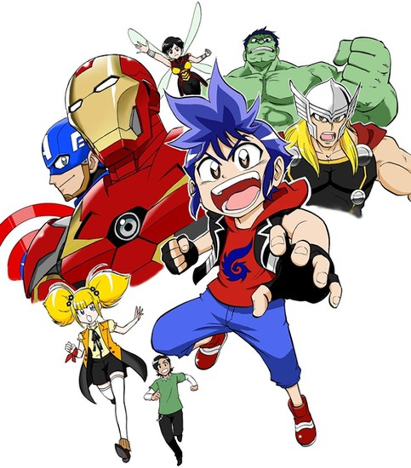 Art from Mizuno’s manga adaption.